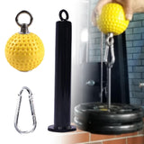 Maxbell Pull up Ball Hold Grips Adjustable Weight Strength Training for Biceps 7cm thick rod