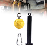 Maxbell Pull up Ball Hold Grips Adjustable Weight Strength Training for Biceps 7cm thick rod