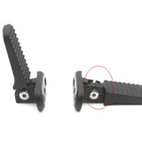 Maxbell 2x Folding Bicycle Foot Pedals Parts for Outdoor Activities Repairing Riding