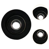Maxbell Nylon Single 6000 Series Bearing Belt Pulley Replacement for Rowing Machines 37mmx16mm