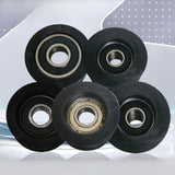 Maxbell Nylon Single 6000 Series Bearing Belt Pulley Replacement for Rowing Machines 41mmx24mm
