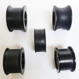 Maxbell Nylon Single 6000 Series Bearing Belt Pulley Replacement for Rowing Machines 41mmx24mm
