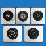 Maxbell Nylon Single 6000 Series Bearing Belt Pulley Replacement for Rowing Machines 41mmx24mm