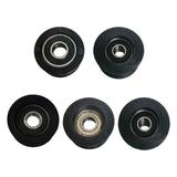 Maxbell Nylon Single 6000 Series Bearing Belt Pulley Replacement for Rowing Machines 41mmx24mm