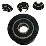 Maxbell Nylon Two 6000 Series Bearing Belt Pulley Versatile Accessory for Treadmills 36x21mm