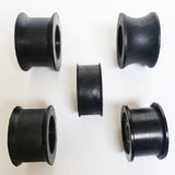 Maxbell Nylon Two 6000 Series Bearing Belt Pulley Versatile Accessory for Treadmills 36x21mm