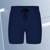 Maxbell Mens Workout Shorts Quick Dry with Zipper Pockets for Fitness Basketball Gym L