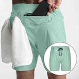 Maxbell Mens Workout Shorts Soft Casual Running Shorts for Exercise Basketball Beach M
