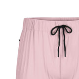 Maxbell Mens Workout Shorts Drawstring with Zipper Pockets for Exercise Fitness Pink M