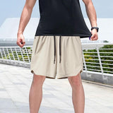 Maxbell Men's Workout Shorts Athletic Running Shorts for Beach Bodybuilding Jogging M