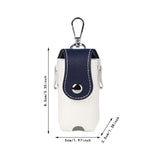 Maxbell Golf Ball Waist Bag Premium for Women, Men Convenient Waterproof Carry Pouch White and Blue