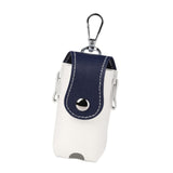 Maxbell Golf Ball Waist Bag Premium for Women, Men Convenient Waterproof Carry Pouch White and Blue