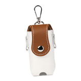 Maxbell Golf Ball Waist Bag Premium for Women, Men Convenient Waterproof Carry Pouch White and Brown