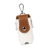 Maxbell Golf Ball Waist Bag Premium for Women, Men Convenient Waterproof Carry Pouch White and Brown