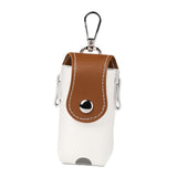 Maxbell Golf Ball Waist Bag Premium for Women, Men Convenient Waterproof Carry Pouch White and Brown
