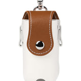 Maxbell Golf Ball Waist Bag Premium for Women, Men Convenient Waterproof Carry Pouch White and Brown