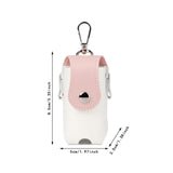 Maxbell Golf Ball Waist Bag Premium for Women, Men Convenient Waterproof Carry Pouch White and Pink