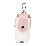 Maxbell Golf Ball Waist Bag Premium for Women, Men Convenient Waterproof Carry Pouch White and Pink