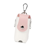 Maxbell Golf Ball Waist Bag Premium for Women, Men Convenient Waterproof Carry Pouch White and Pink