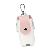Maxbell Golf Ball Waist Bag Premium for Women, Men Convenient Waterproof Carry Pouch White and Pink