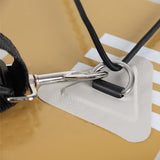 Maxbell Stainless Steel D Ring Patch Canoe Inflatable Boat Kayak Boating Replacement Black
