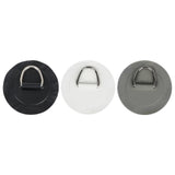 Maxbell Stainless Steel D Ring Patch Canoe Inflatable Boat Kayak Boating Replacement Black