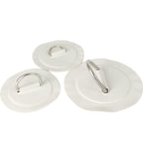 Maxbell Stainless Steel D Ring Patch Canoe Inflatable Boat Kayak Boating Replacement Black