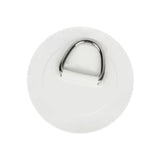 Maxbell Stainless Steel D Ring Patch Canoe Inflatable Boat Kayak Boating Replacement White