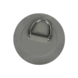 Maxbell Stainless Steel D Ring Patch Canoe Inflatable Boat Kayak Boating Replacement Gray