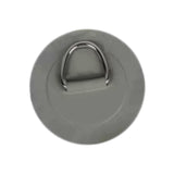 Maxbell Stainless Steel D Ring Patch Canoe Inflatable Boat Kayak Boating Replacement Gray