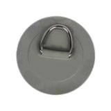 Maxbell Stainless Steel D Ring Patch Canoe Inflatable Boat Kayak Boating Replacement Gray