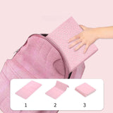 Maxbell Exercise Pilates Mat Gift Gymnastics Athletes Home Fitness Foldable Yoga Mat Pink