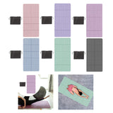 Maxbell Exercise Pilates Mat Gift Gymnastics Athletes Home Fitness Foldable Yoga Mat Pink