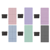 Maxbell Exercise Pilates Mat Gift Gymnastics Athletes Home Fitness Foldable Yoga Mat Pink