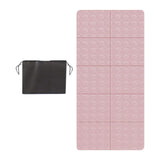 Maxbell Exercise Pilates Mat Gift Gymnastics Athletes Home Fitness Foldable Yoga Mat Pink