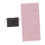 Maxbell Exercise Pilates Mat Gift Gymnastics Athletes Home Fitness Foldable Yoga Mat Pink
