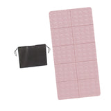 Maxbell Exercise Pilates Mat Gift Gymnastics Athletes Home Fitness Foldable Yoga Mat Pink
