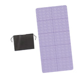 Maxbell Exercise Pilates Mat Gift Gymnastics Athletes Home Fitness Foldable Yoga Mat Deep Purple