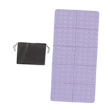 Maxbell Exercise Pilates Mat Gift Gymnastics Athletes Home Fitness Foldable Yoga Mat Deep Purple