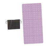 Maxbell Exercise Pilates Mat Gift Gymnastics Athletes Home Fitness Foldable Yoga Mat Purple