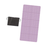Maxbell Exercise Pilates Mat Gift Gymnastics Athletes Home Fitness Foldable Yoga Mat Purple