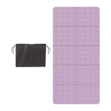 Maxbell Exercise Pilates Mat Gift Gymnastics Athletes Home Fitness Foldable Yoga Mat Purple