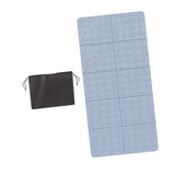 Maxbell Exercise Pilates Mat Gift Gymnastics Athletes Home Fitness Foldable Yoga Mat Blue