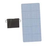 Maxbell Exercise Pilates Mat Gift Gymnastics Athletes Home Fitness Foldable Yoga Mat Blue