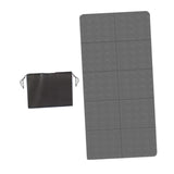 Maxbell Exercise Pilates Mat Gift Gymnastics Athletes Home Fitness Foldable Yoga Mat Gray