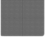 Maxbell Exercise Pilates Mat Gift Gymnastics Athletes Home Fitness Foldable Yoga Mat Gray