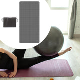 Maxbell Exercise Pilates Mat Gift Gymnastics Athletes Home Fitness Foldable Yoga Mat Gray