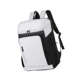 Maxbell Tennis Backpack Waterproof Oxford for Men Women for Outdoor Commuting Travel Black White