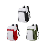 Maxbell Tennis Backpack Waterproof Oxford for Men Women for Outdoor Commuting Travel Black White