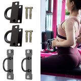 Maxbell Battle Rope Anchor Heavy Duty for Exercise Resistance Band Straps Three Side 26HoleDia